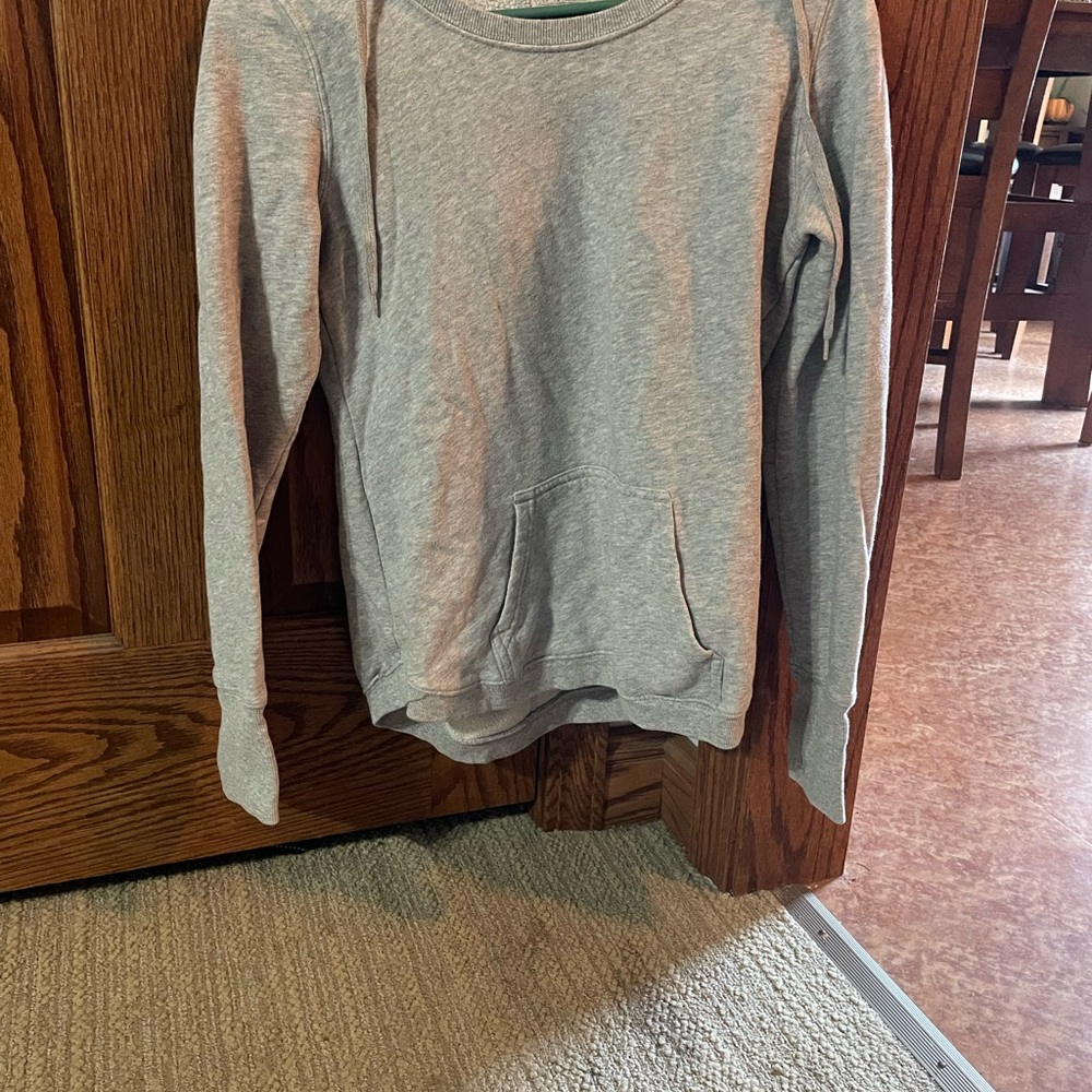 Gray hoodie